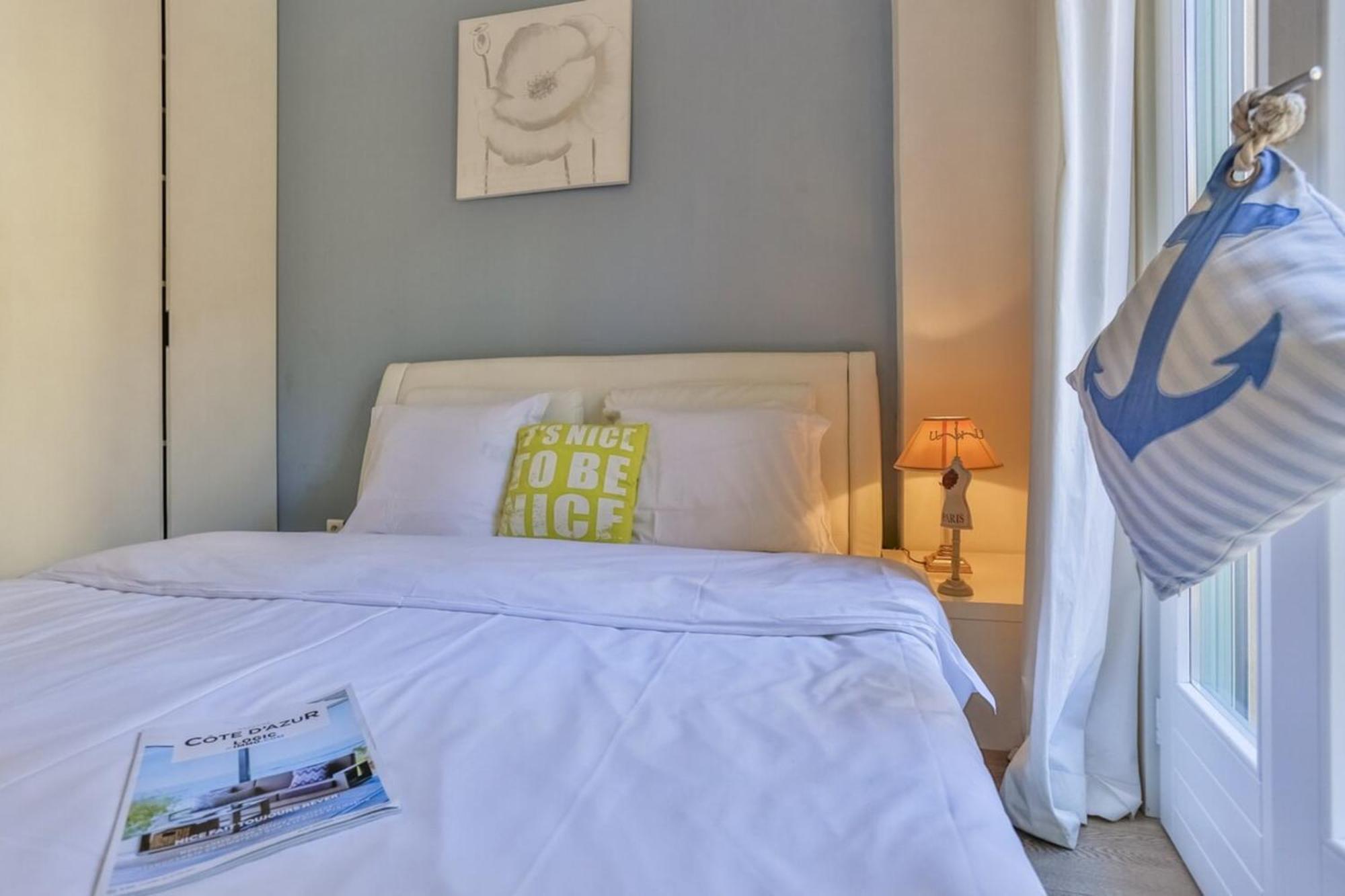France 82 D - 2 Rooms - Terrace - 1 Min To The Sea Nice Ngoại thất bức ảnh