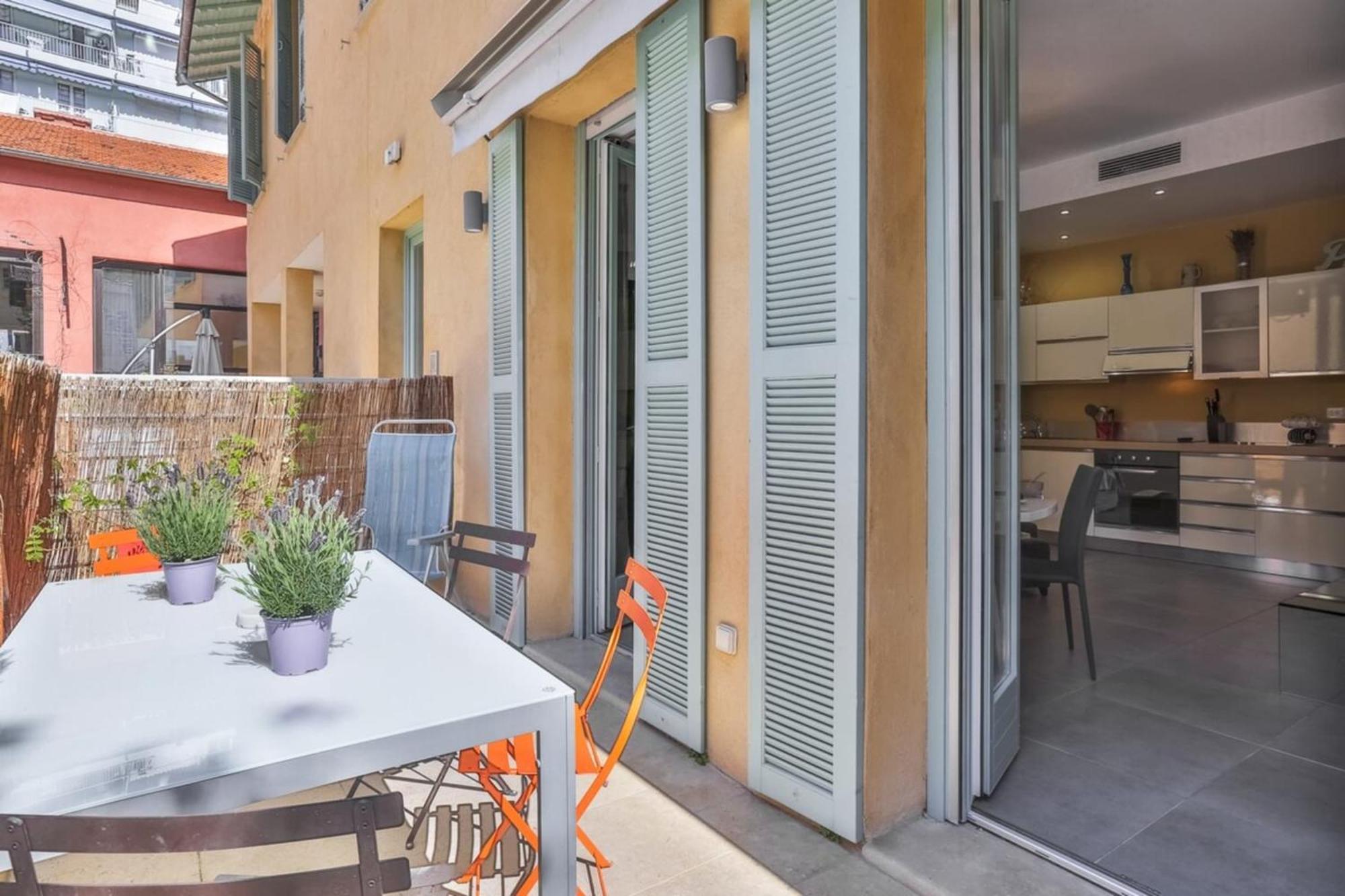 France 82 D - 2 Rooms - Terrace - 1 Min To The Sea Nice Ngoại thất bức ảnh