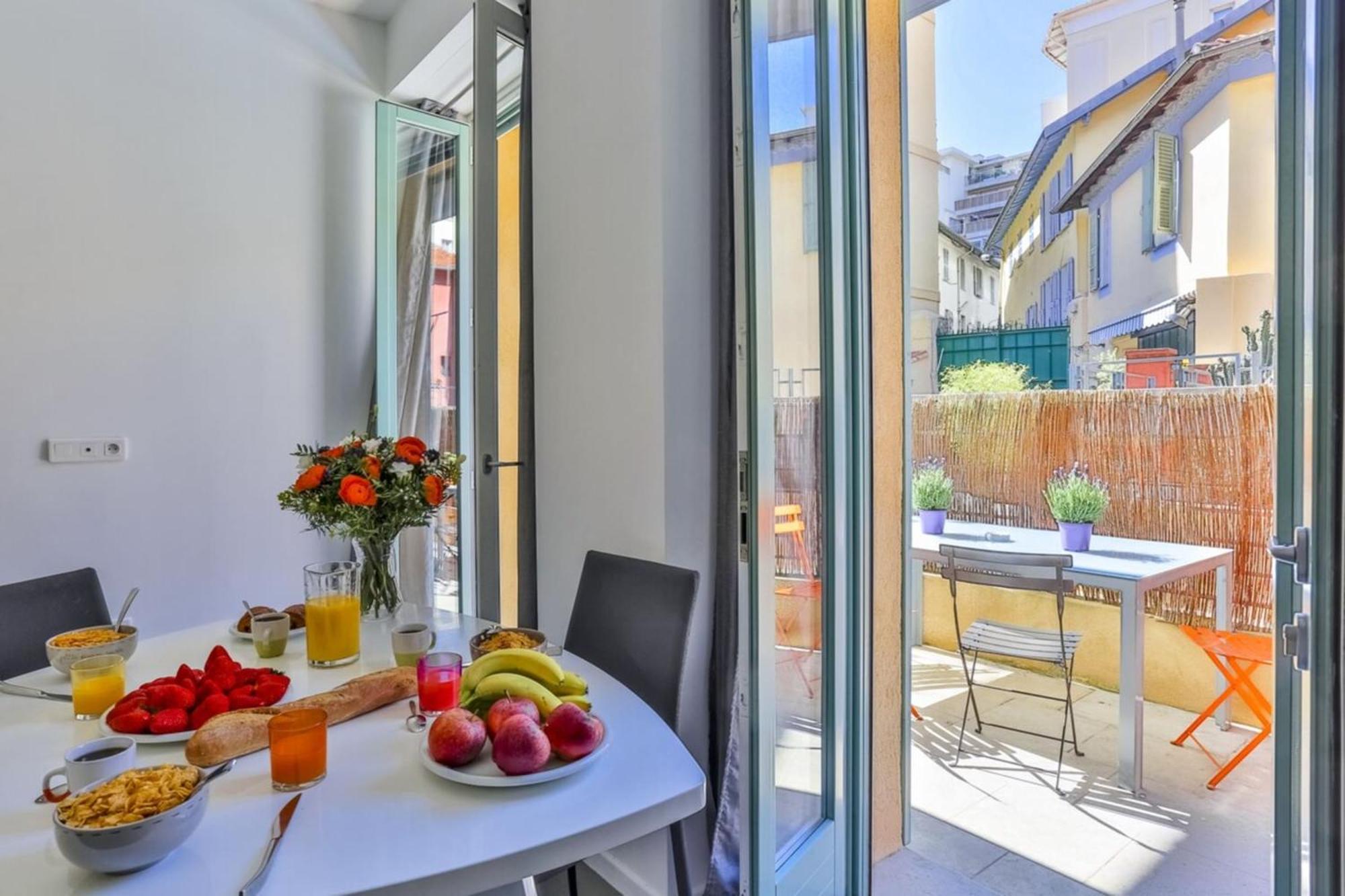 France 82 D - 2 Rooms - Terrace - 1 Min To The Sea Nice Ngoại thất bức ảnh