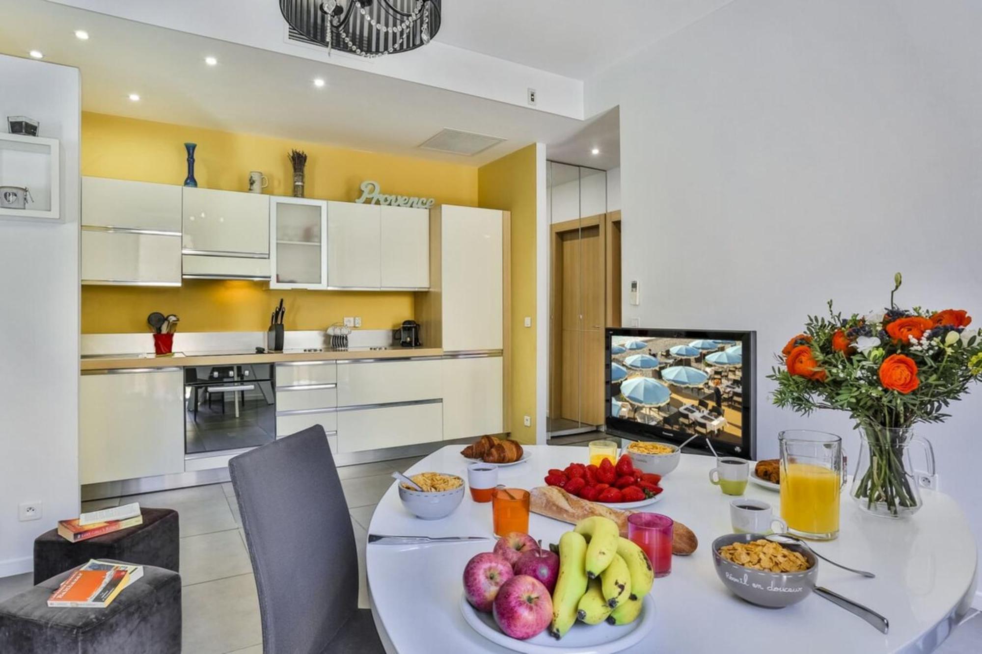 France 82 D - 2 Rooms - Terrace - 1 Min To The Sea Nice Ngoại thất bức ảnh