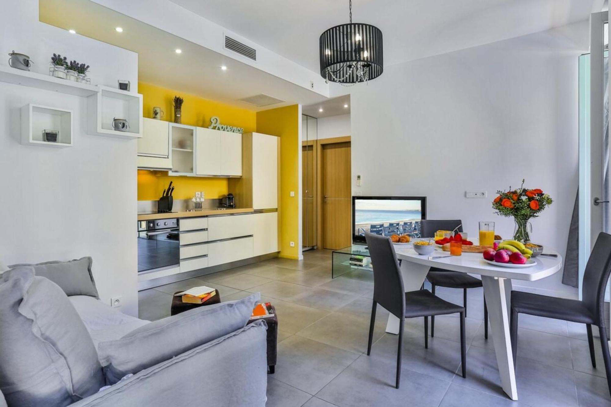 France 82 D - 2 Rooms - Terrace - 1 Min To The Sea Nice Ngoại thất bức ảnh